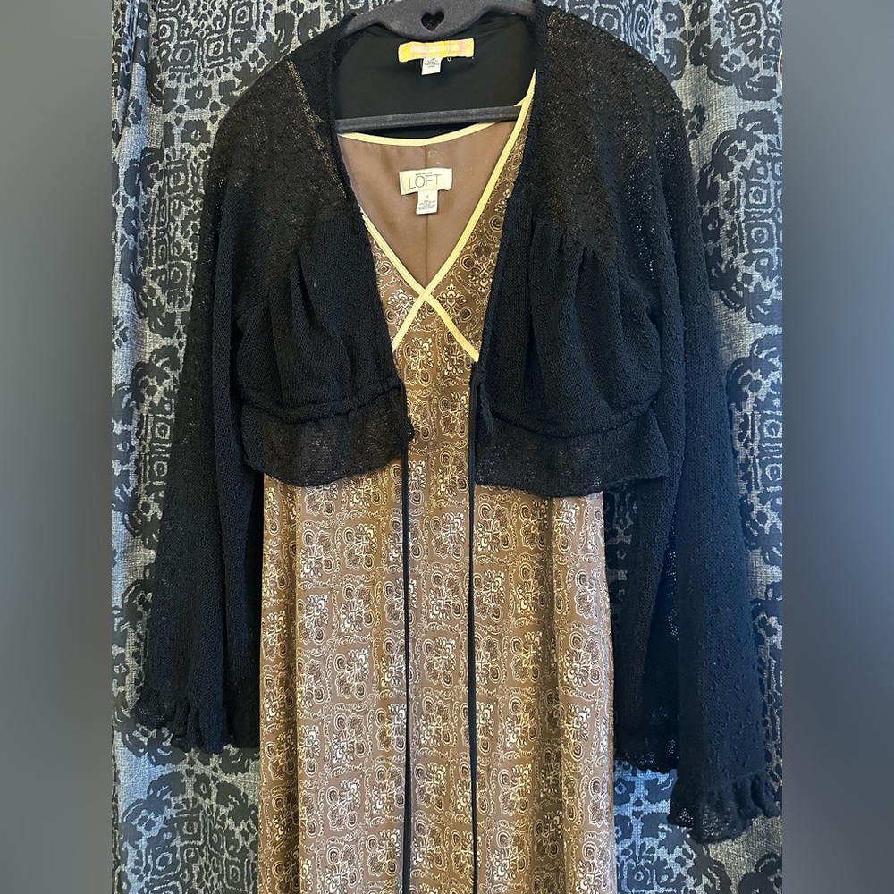 Urban Outfitters Black and Brown Garment